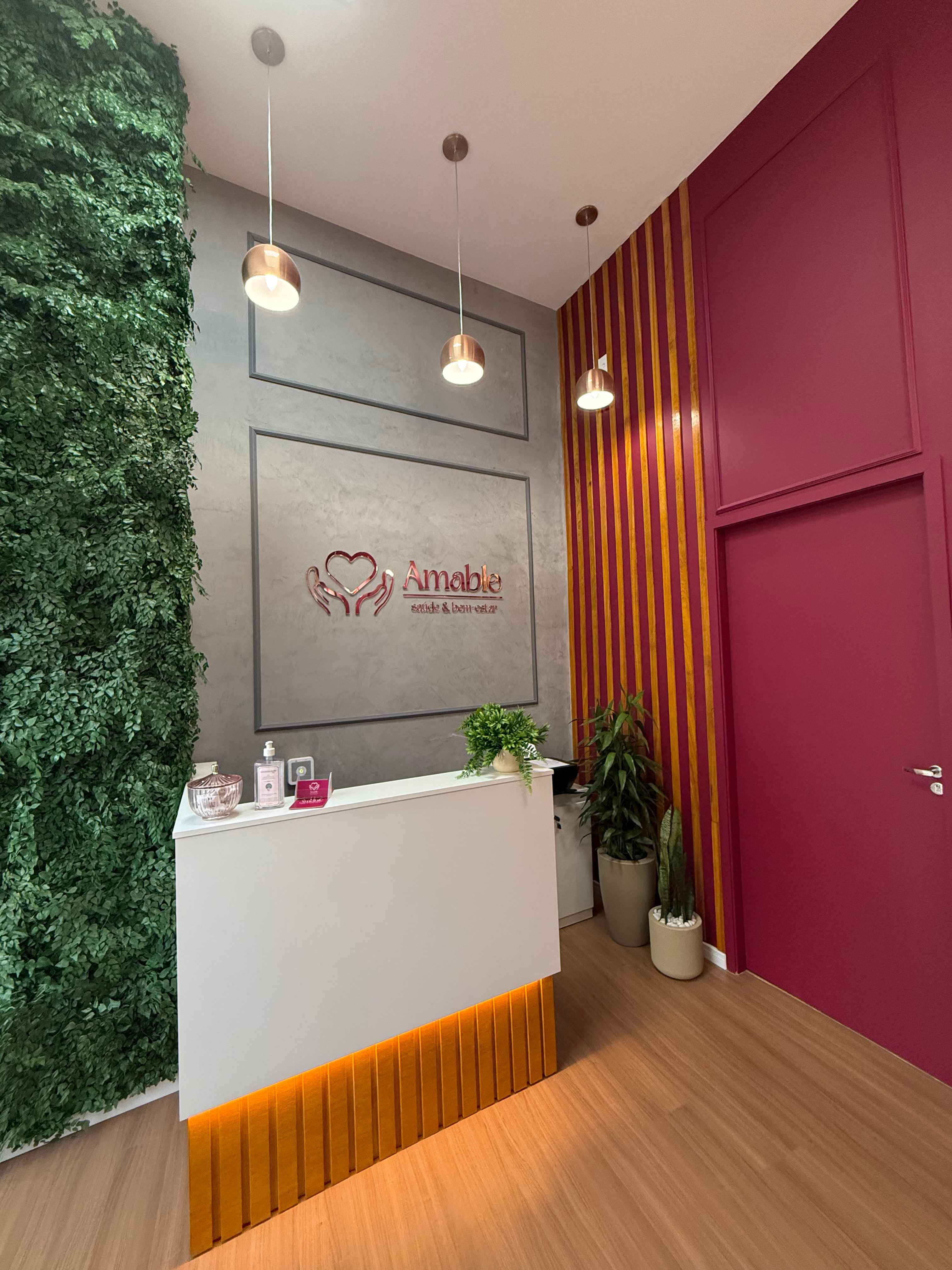 Recepção da Clínica Amable - Fisioterapia Pélvica e Oncológica na Mooca, São Paulo